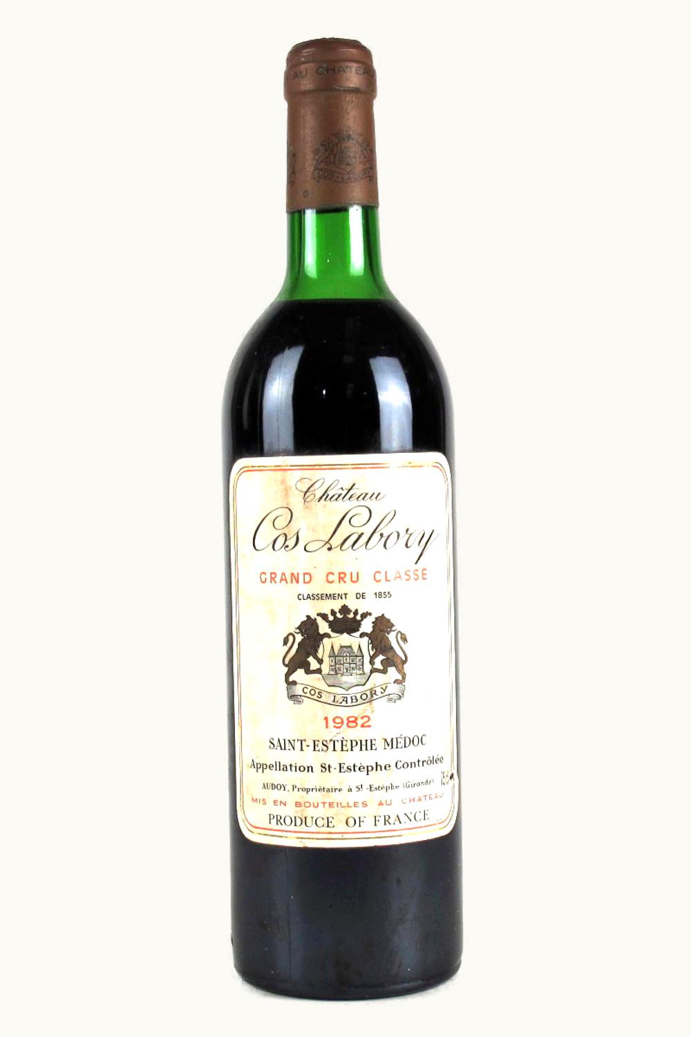 Château Cos Labory Château Cos Labory St-Estephe Medoc Bordeaux, 1982