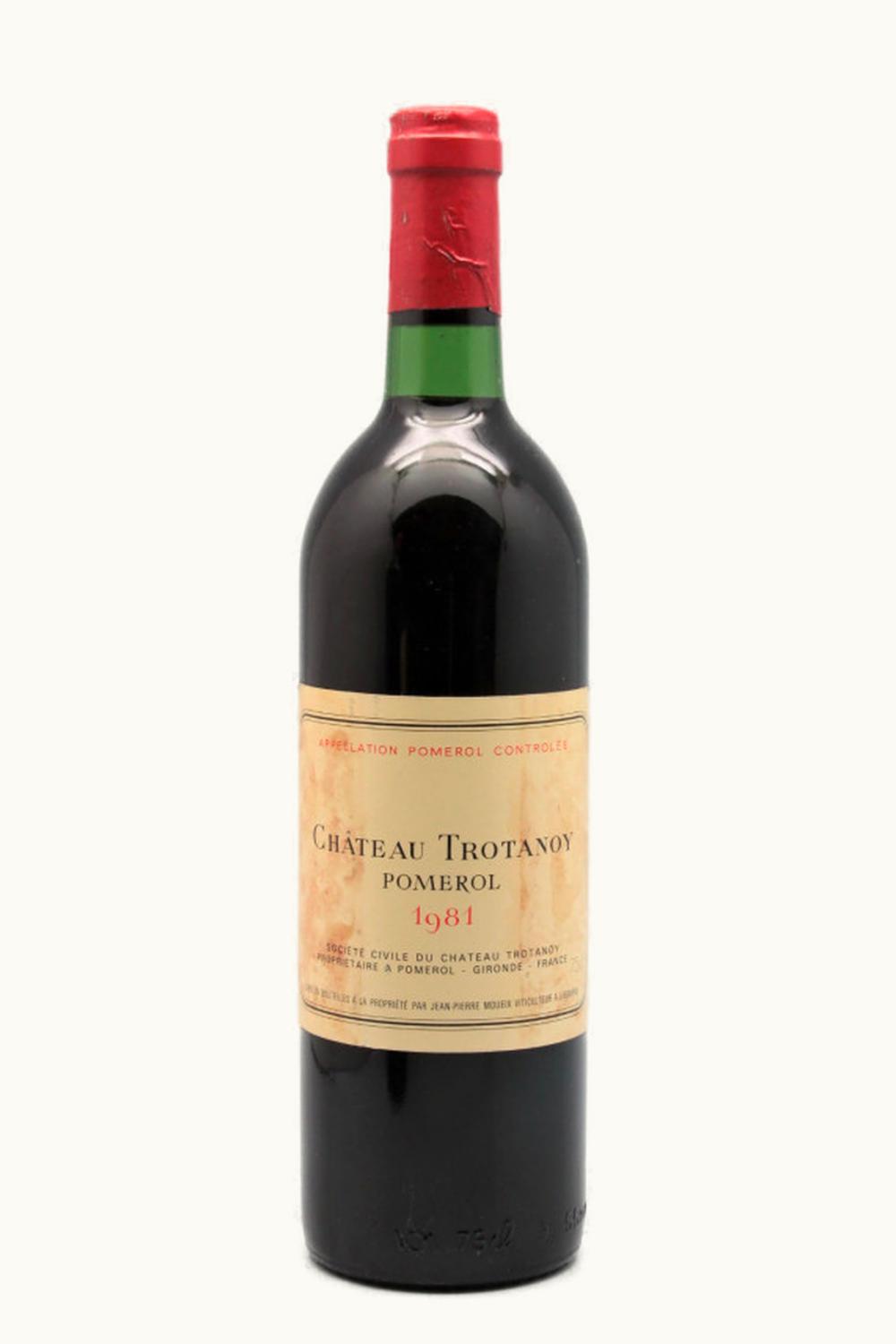 Trotanoy Pomerol Bordeaux, 1981