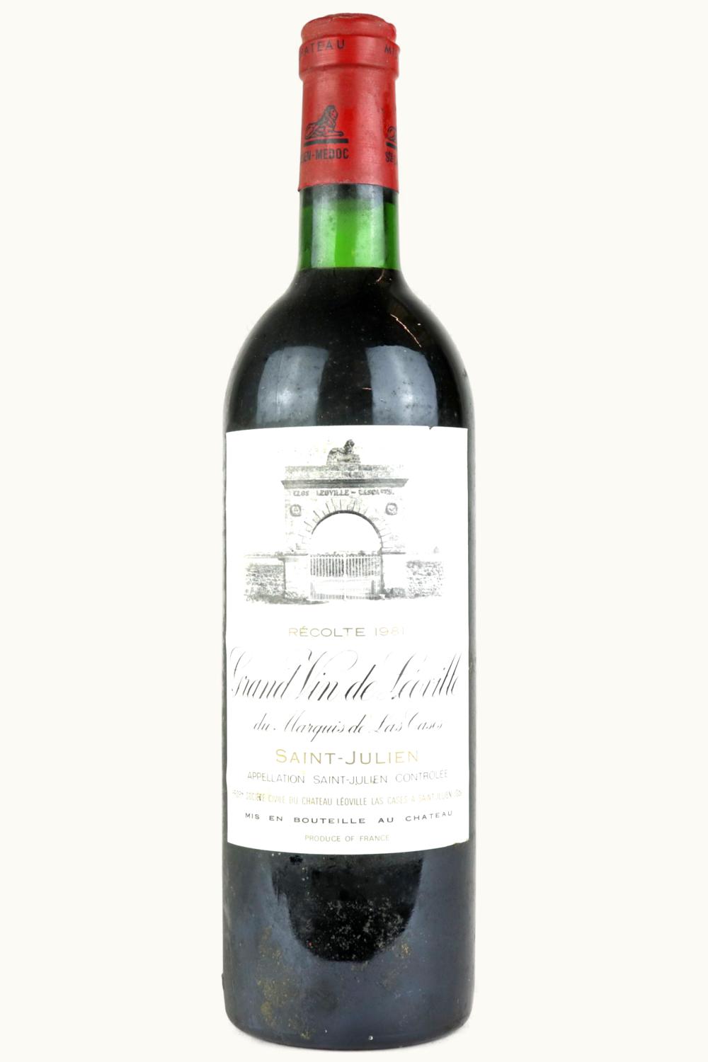Château Léoville-Las Cases Château Léoville-Las Cases Medoc Bordeaux, 1981