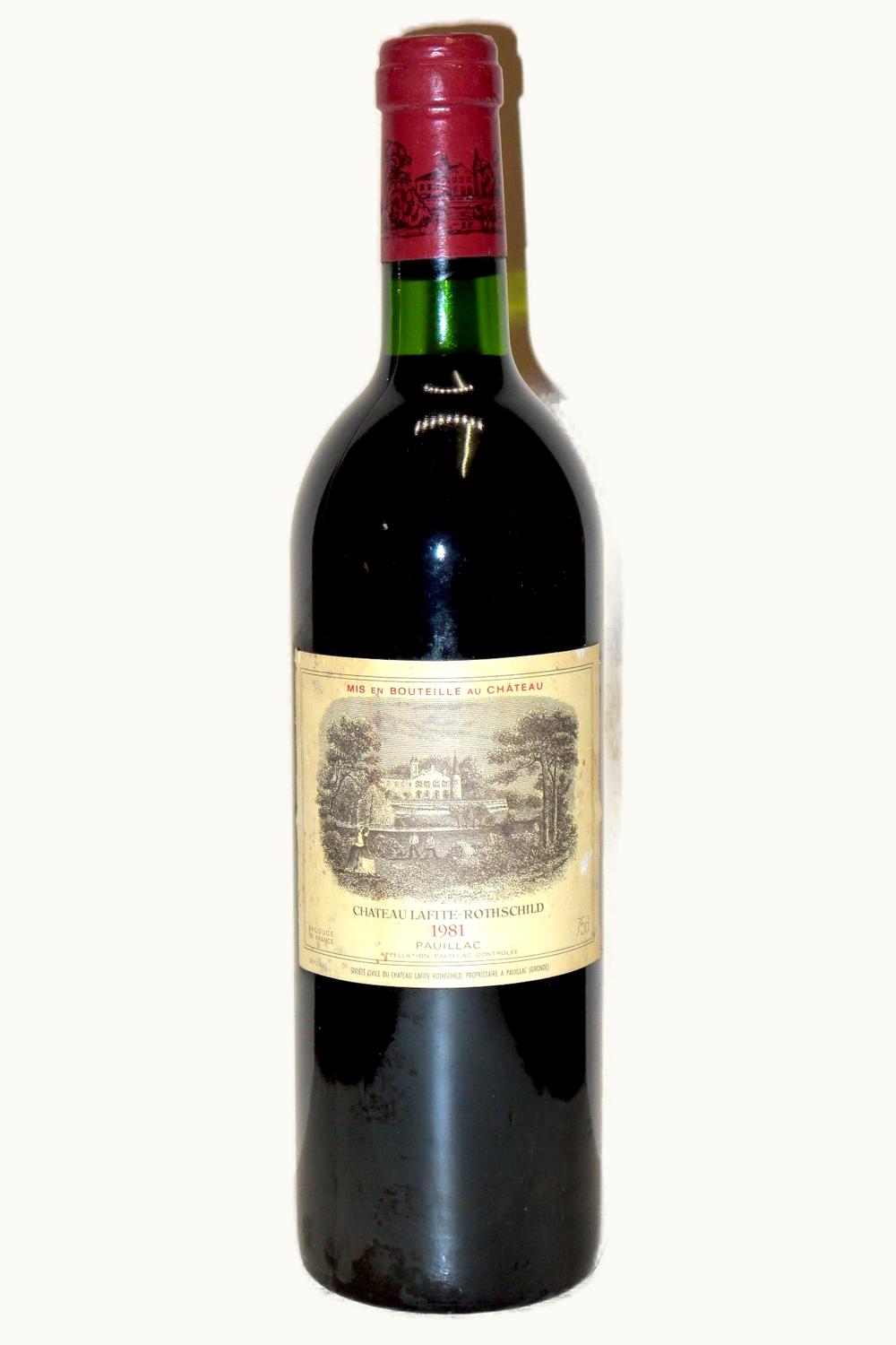 Château Lafite Rothschild Château Lafite Rothschild Medoc Bordeaux, 1981