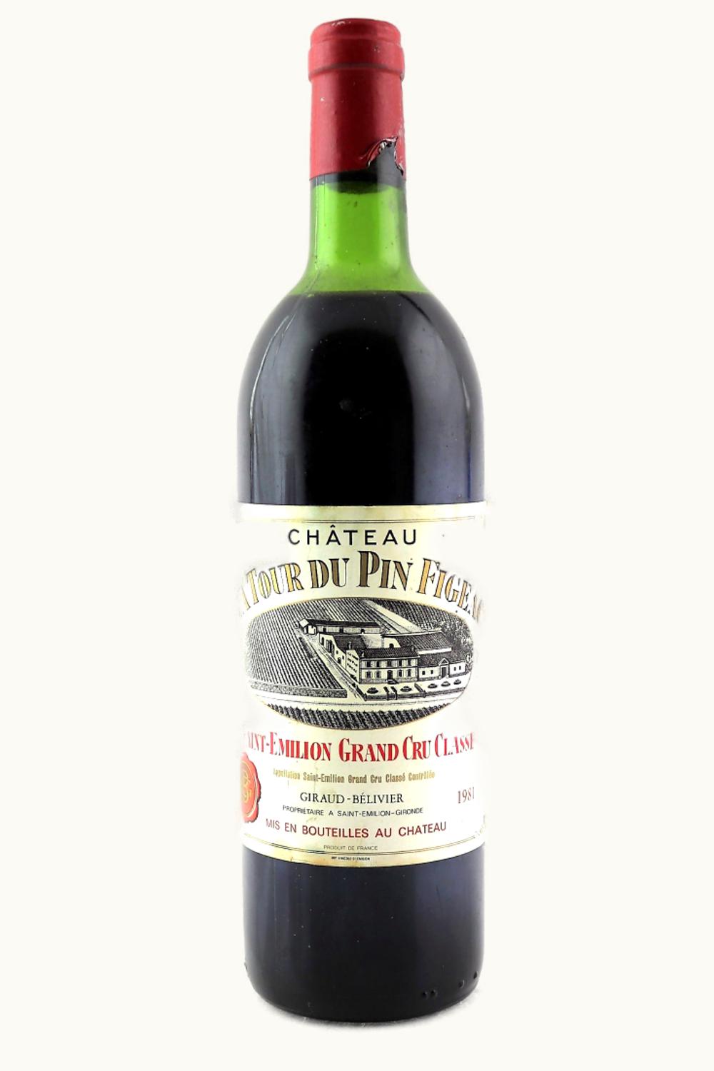 La Tour Figeac St-Emilion Grand Cru Bordeaux, 1981