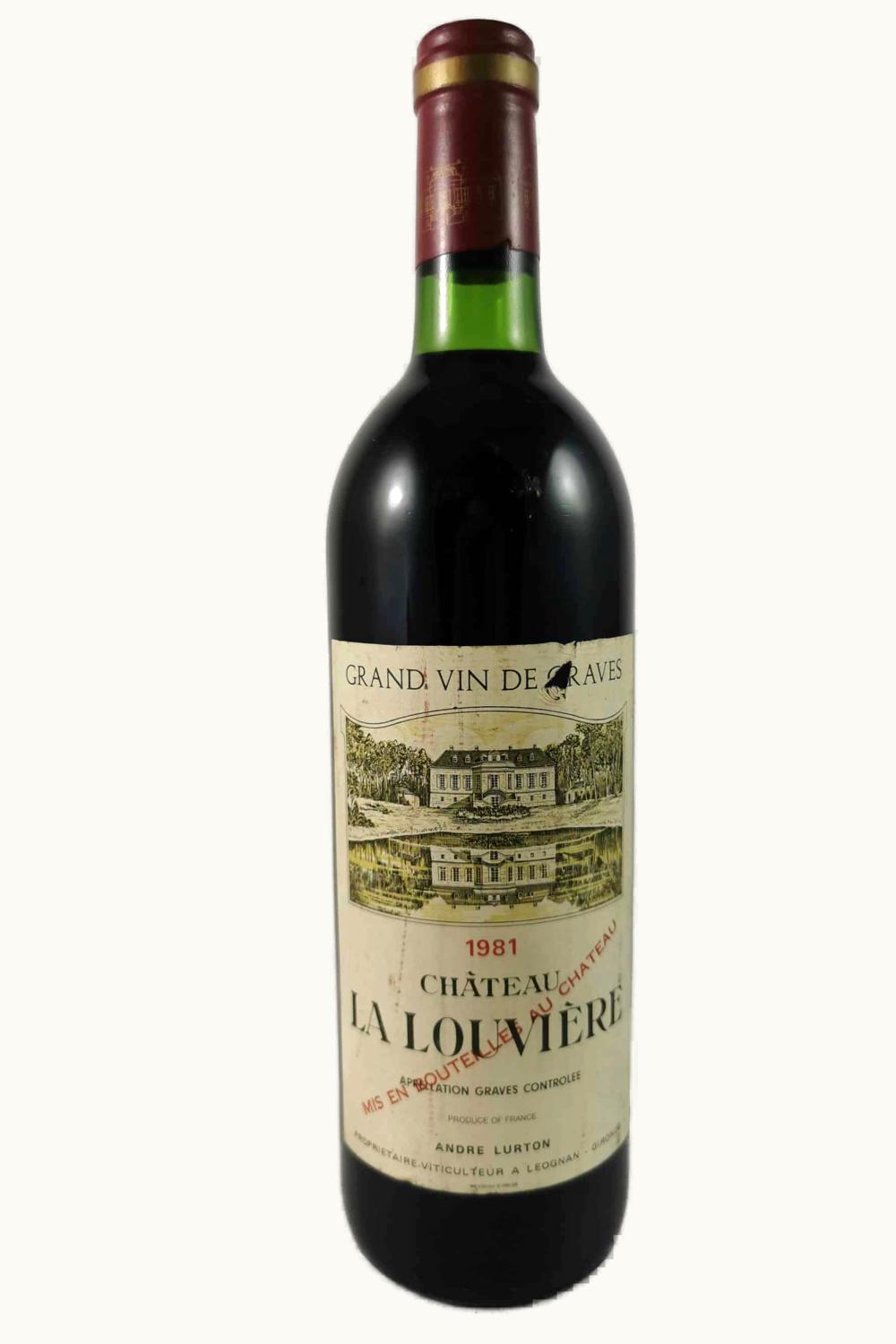 VIgnoble André Lurton Pessac-Leognan Bordeaux, 1981