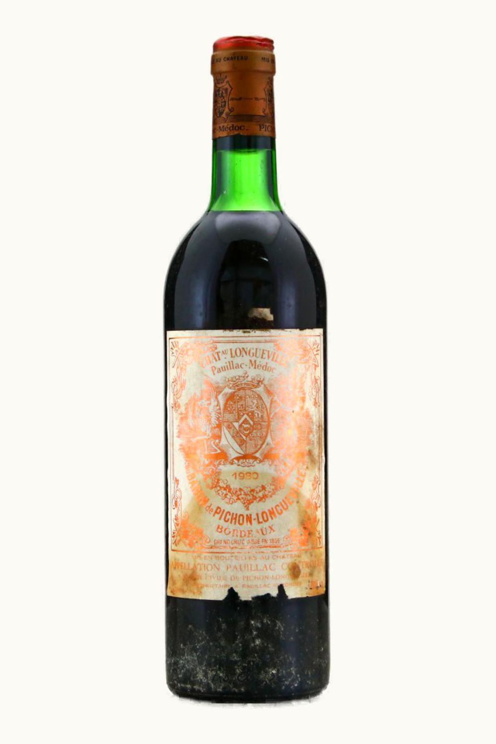 Château Pichon Longueville Baron Château Pichon Longueville Baron Medoc Bordeaux, 1980
