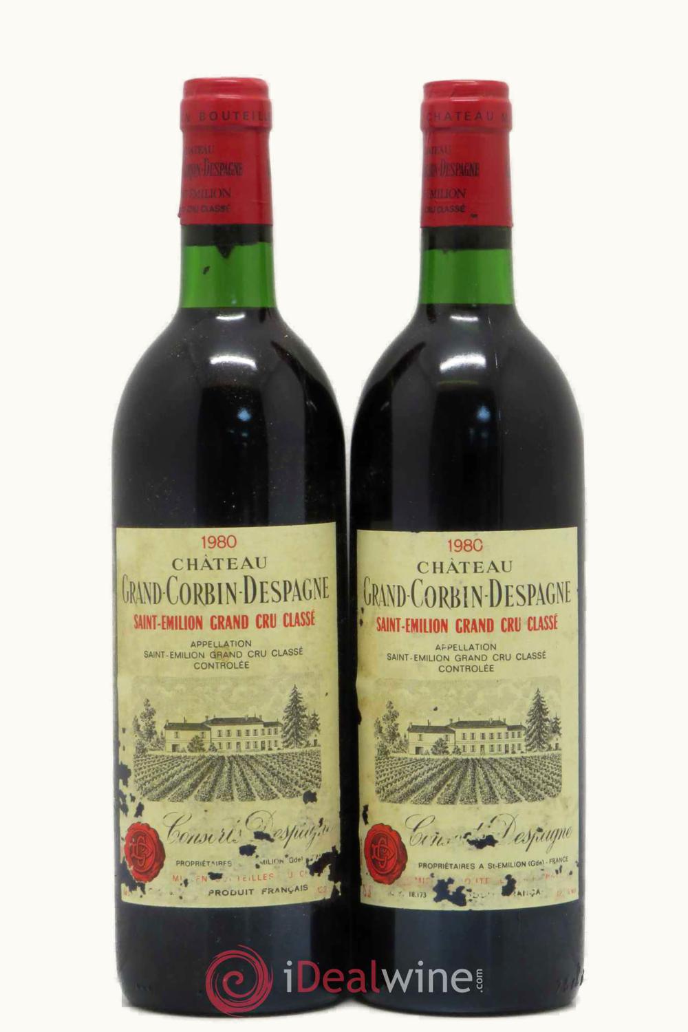Chateau Grand Corbin-Despagne Chateau Grand Corbin-Despagne St-Emilion Grand Cru Bordeaux, 1980