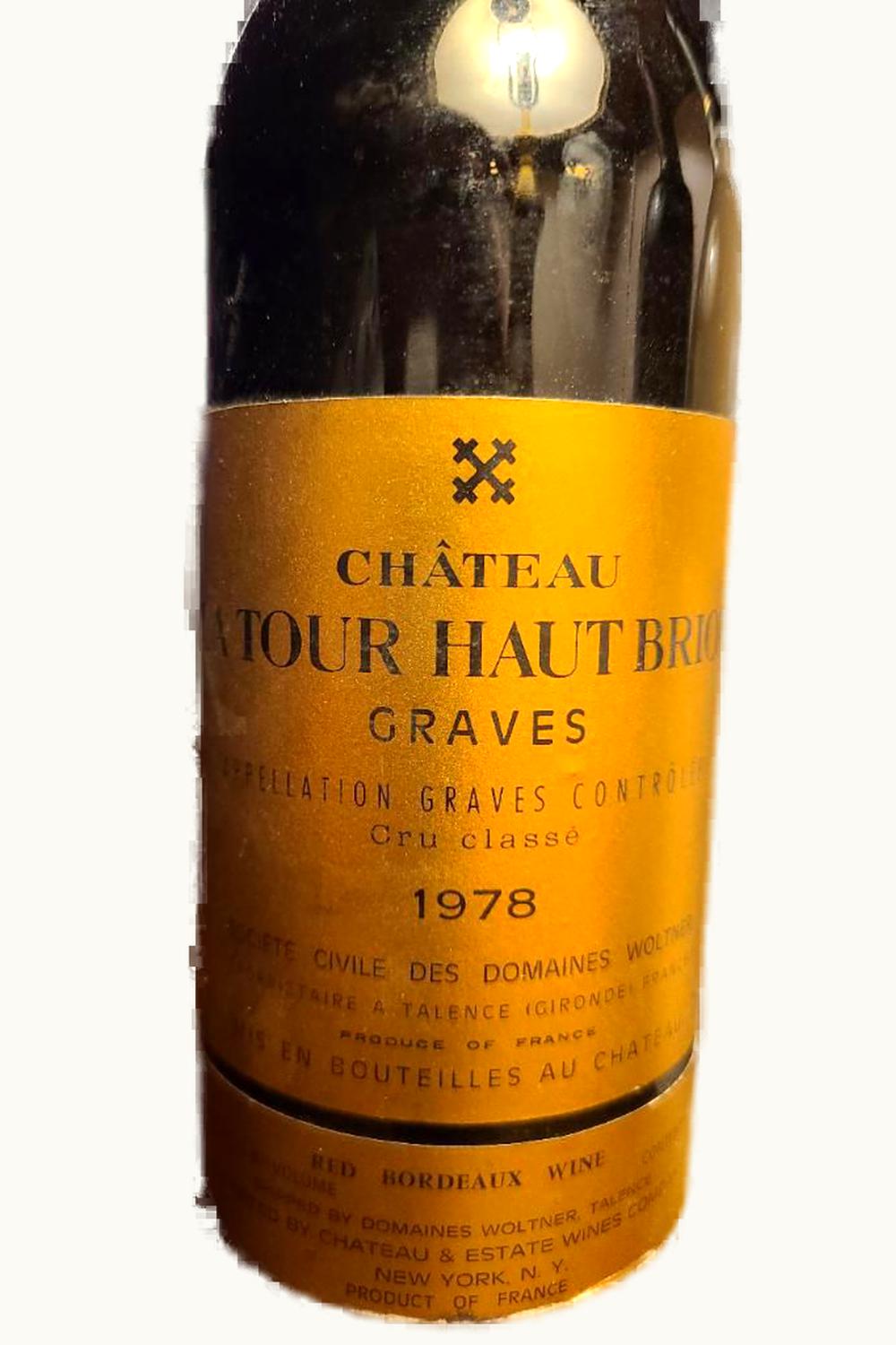 La Tour Haut-Brion La Tour Haut-Brion Pessac-Leognan Bordeaux, 1980