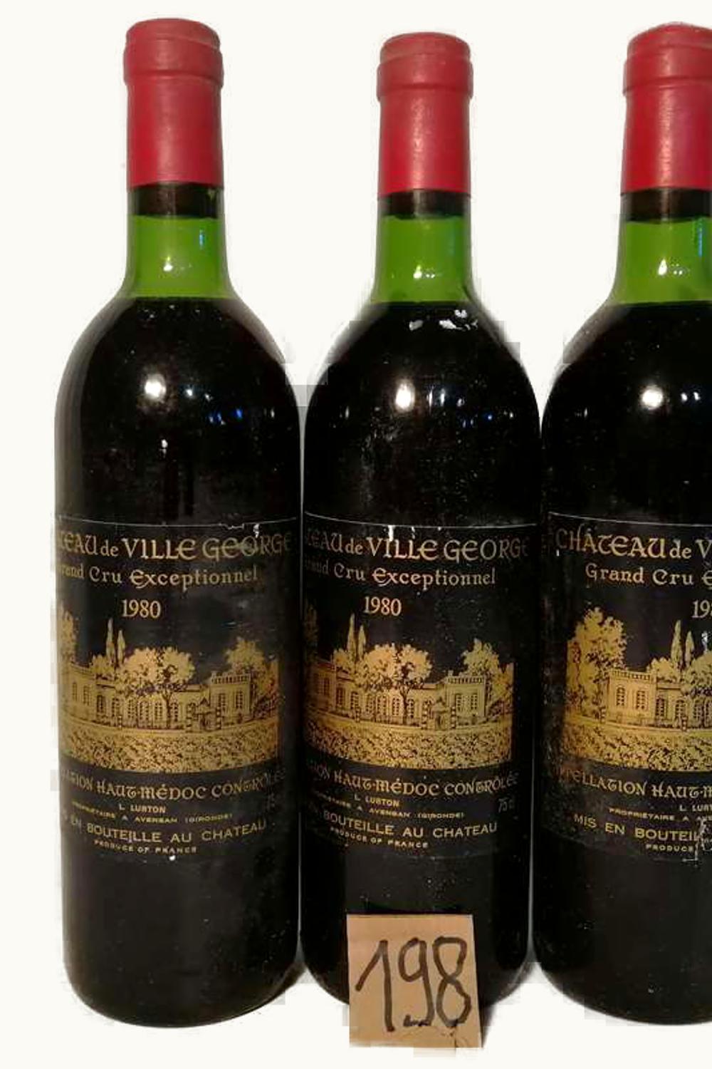 De Ville George De VIlle George Haut-Medoc Bordeaux, 1980