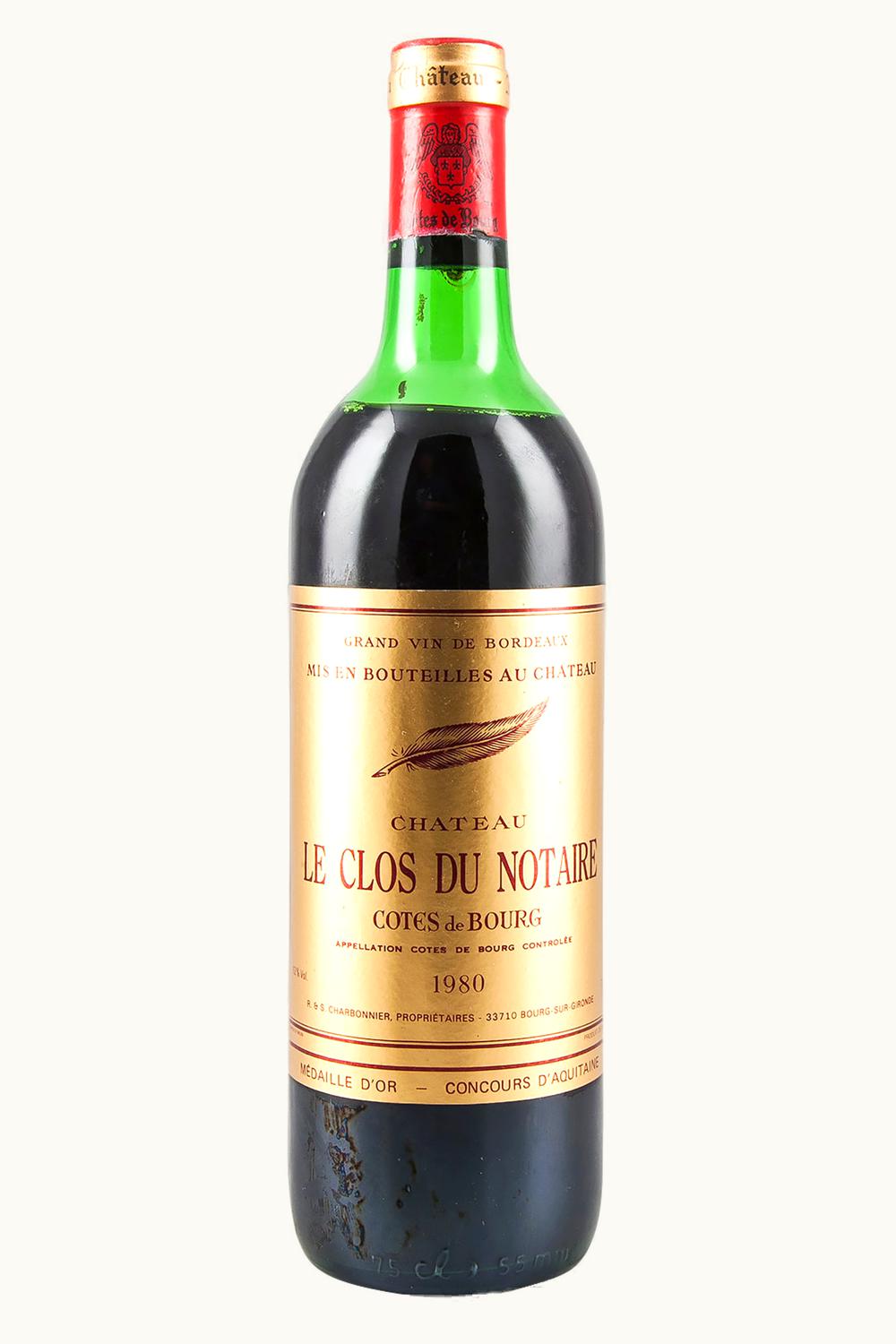 Le Clos du Notaire Le Clos du Notaire Cote de Bourg Bordeaux, 1980