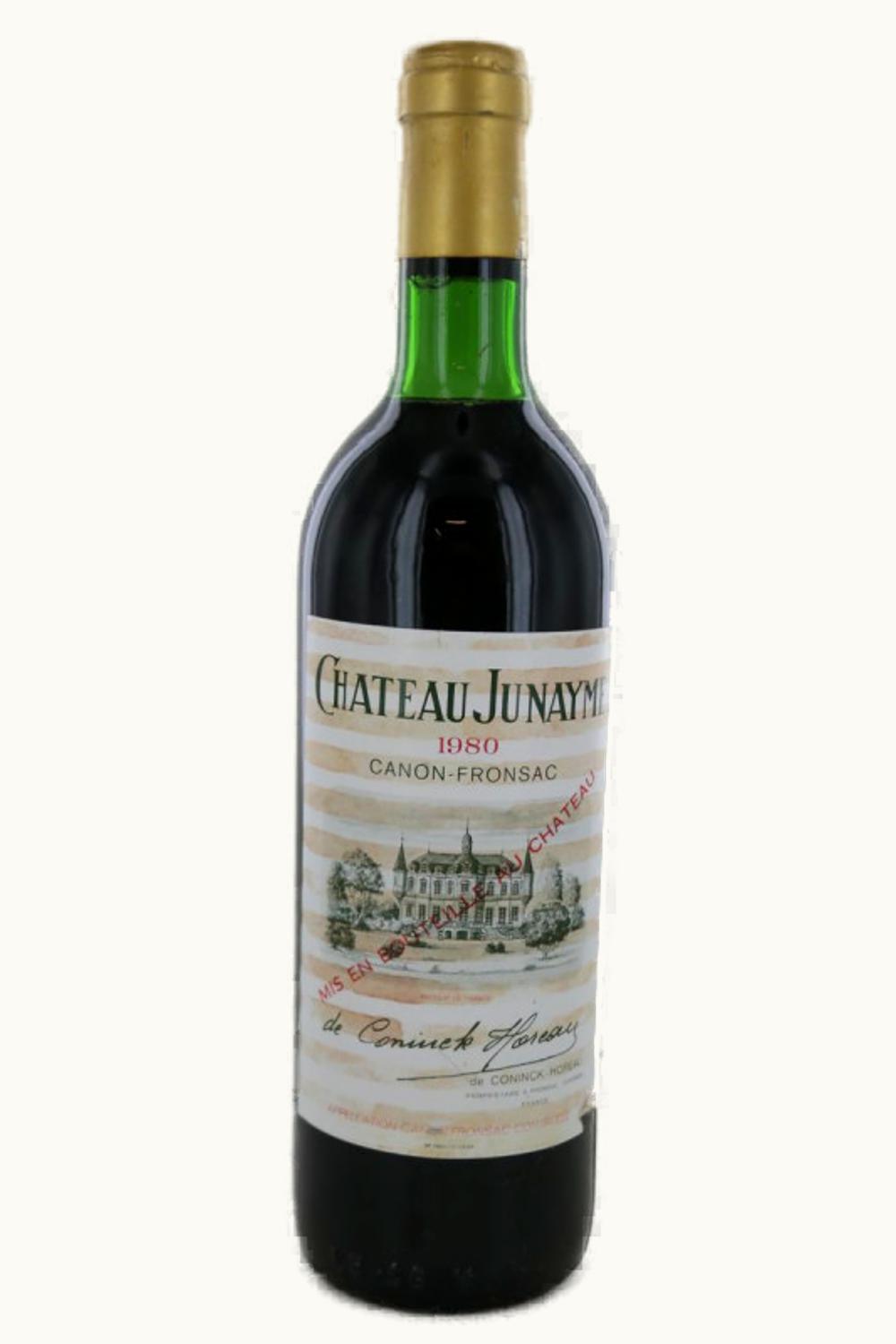Junayme Canon Fronsac Junayme Canon Fronsac Bordeaux, 1980
