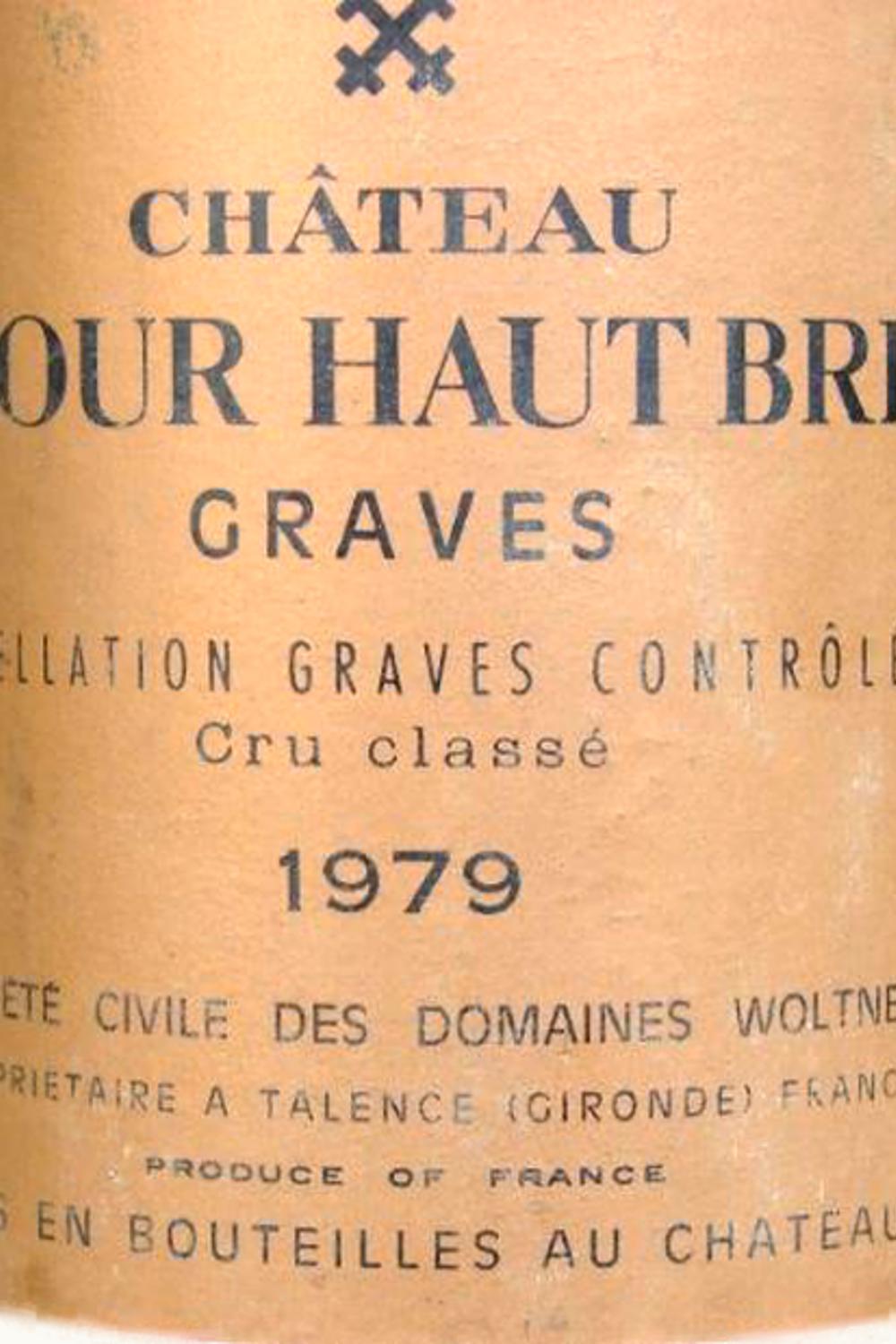 La Tour Haut-Brion La Tour Haut-Brion Pessac Leognan Bordeaux, 1979