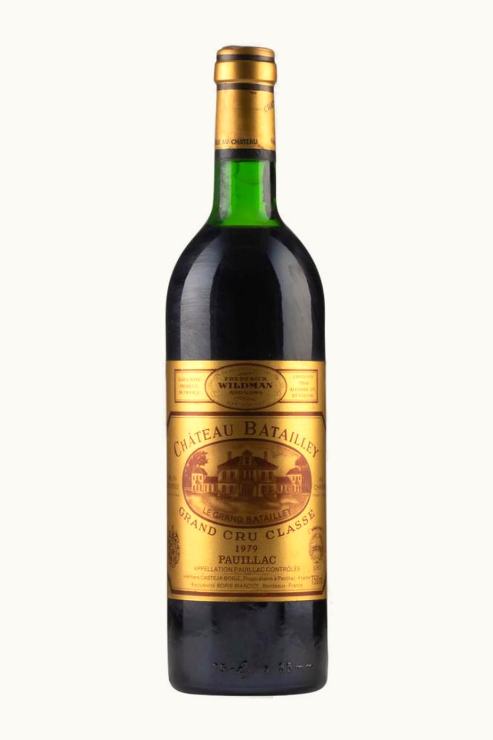 Château Batailley Château Batailley Pauillac Medoc Bordeaux, 1979
