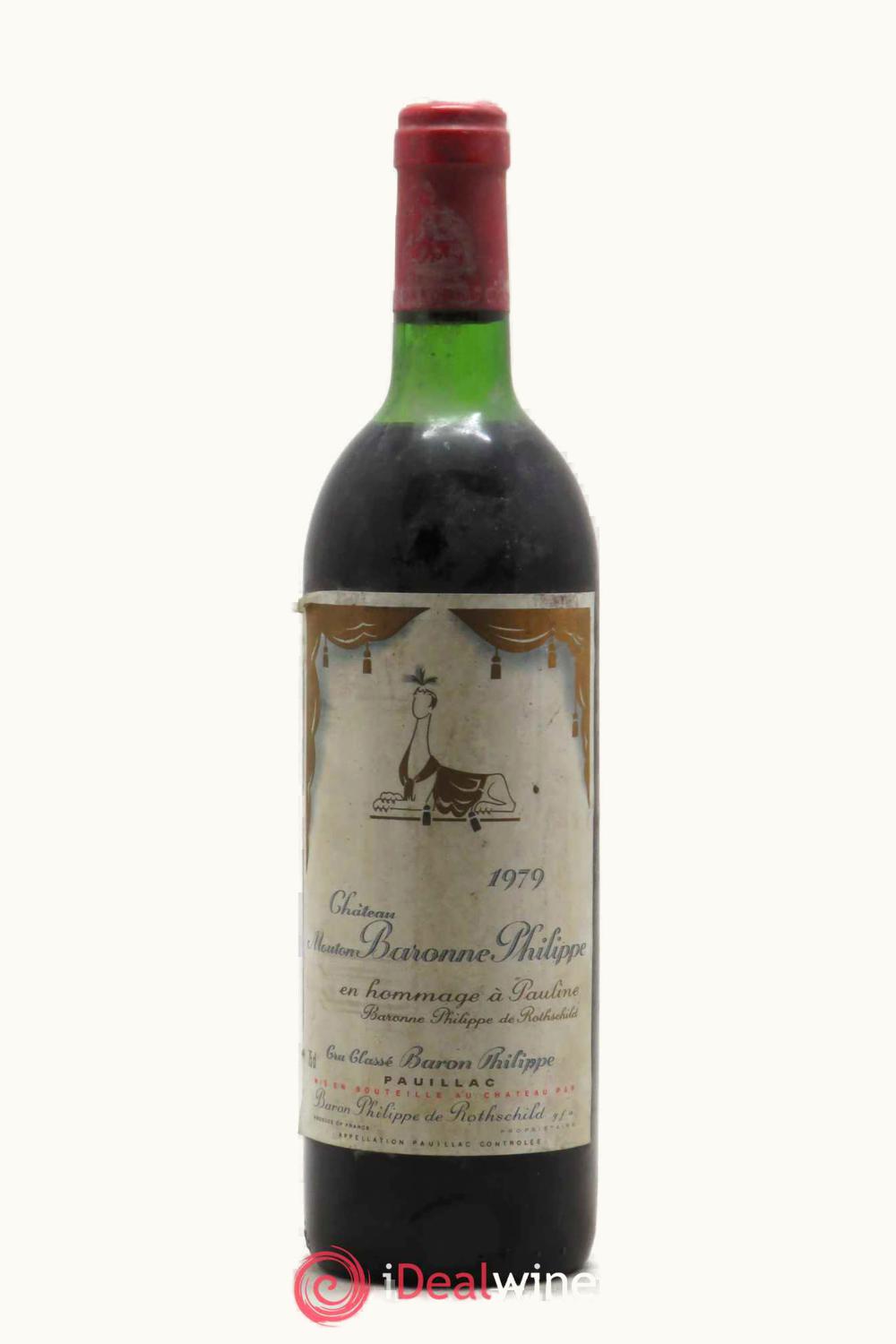 Château d'Armailhac Château d'Armailhac Pauillac Medoc Bordeaux, 1979