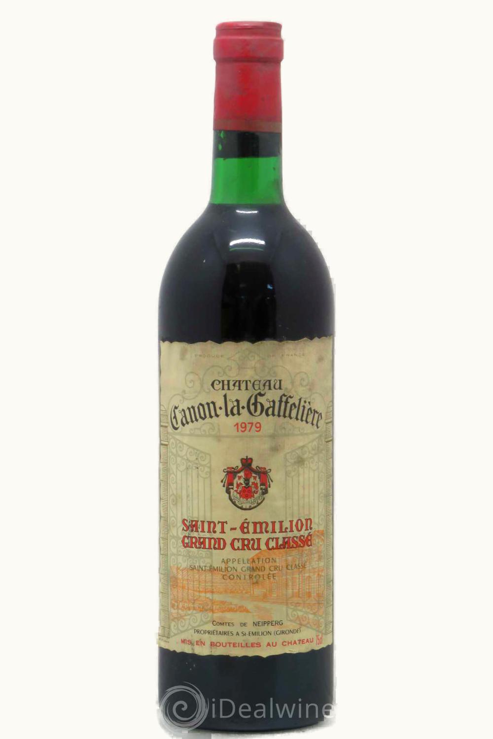 Château Canon-la-Gaffelière Château Canon-la-Gaffelière St-Emilion Grand Cru Bordeaux, 1979