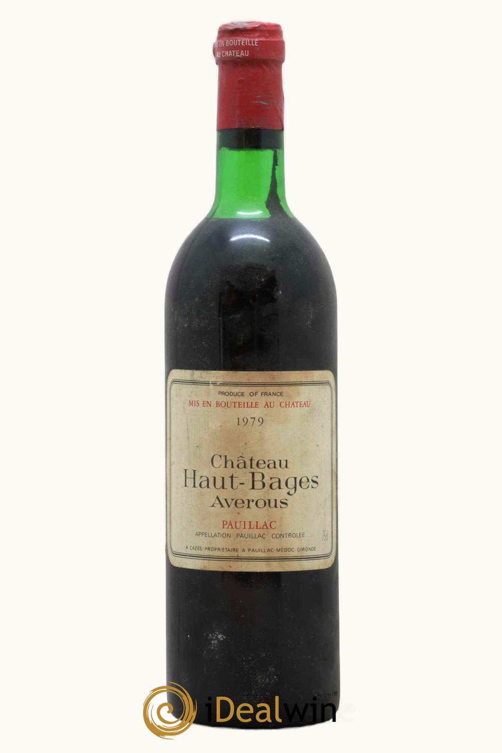 Château Lynch-Bages Château Lynch-Bages Pauillac Medoc Bordeaux, 1979 UZ0643388