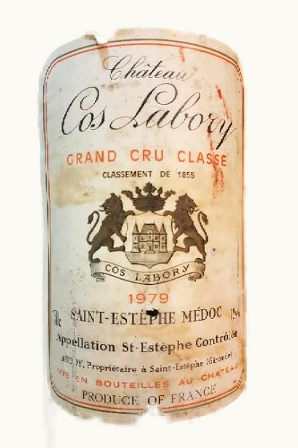 Château Cos Labory Château Cos Labory St-Estephe Medoc Bordeaux, 1979