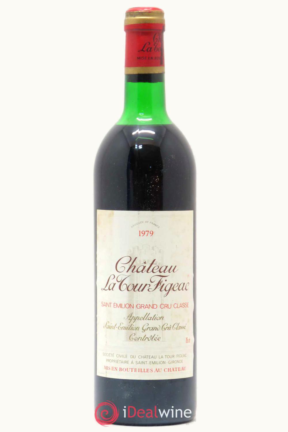 La Tour Figeac La Tour Figeac St-Emilion Grand Cru Bordeaux, 1979