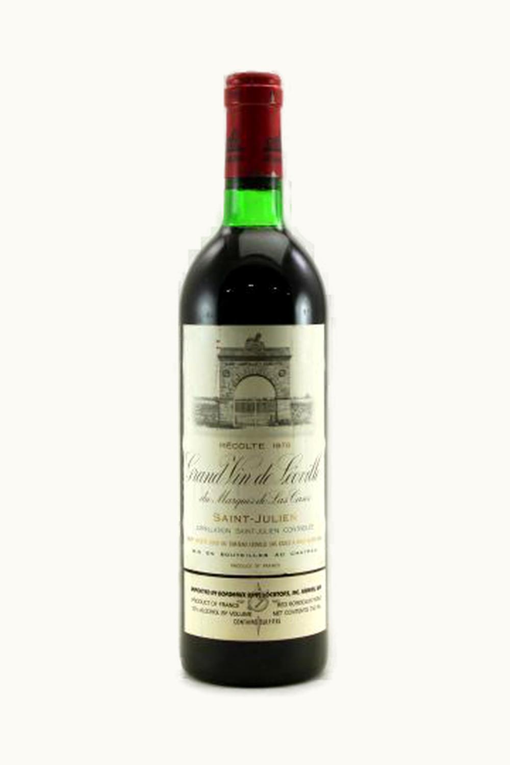 Château Léoville-Las Cases Château Léoville-Las Cases Grand de St-Julien Medoc Bordeaux, 1978