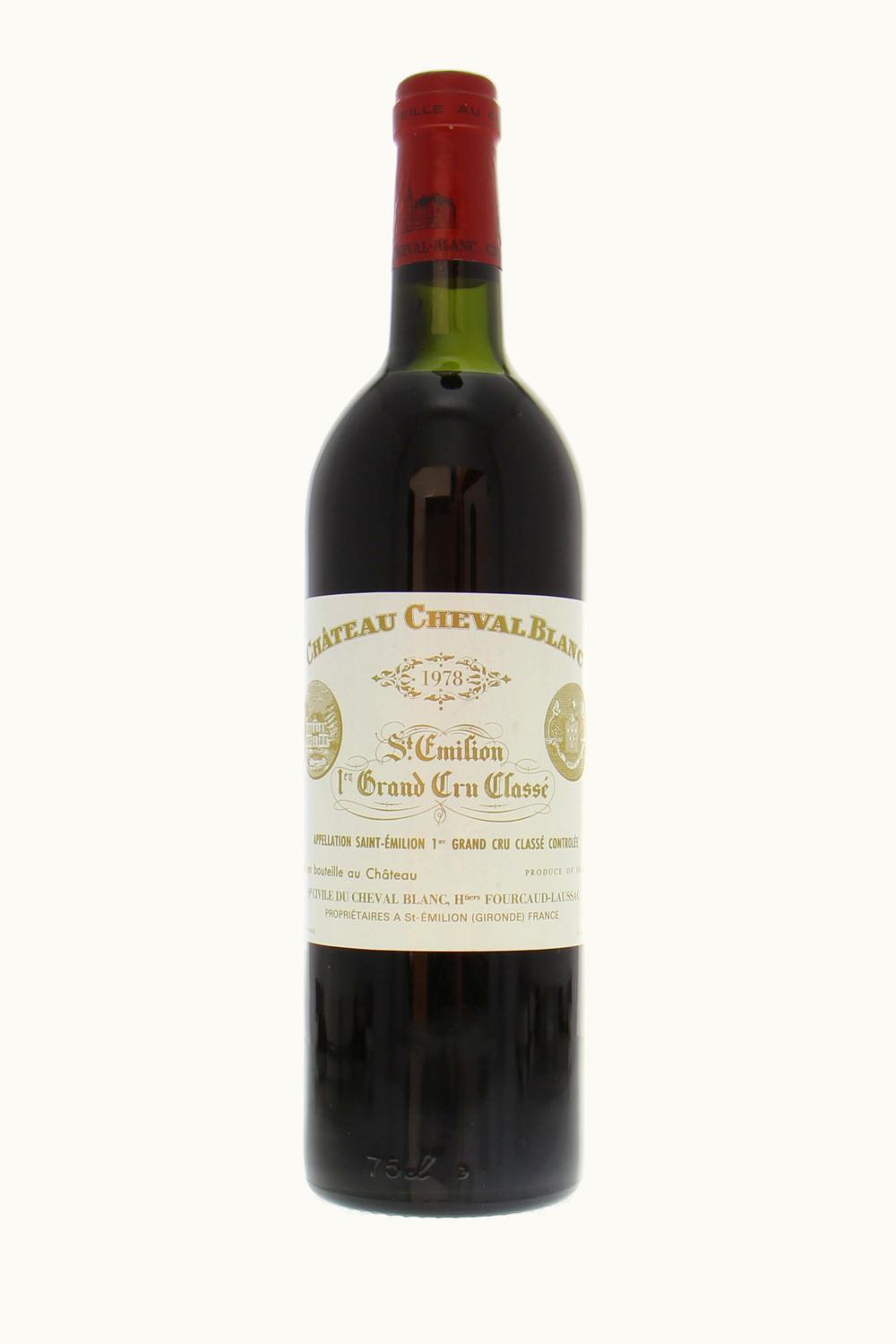 Château Cheval Blanc St-Emilion Bordeaux, 1978