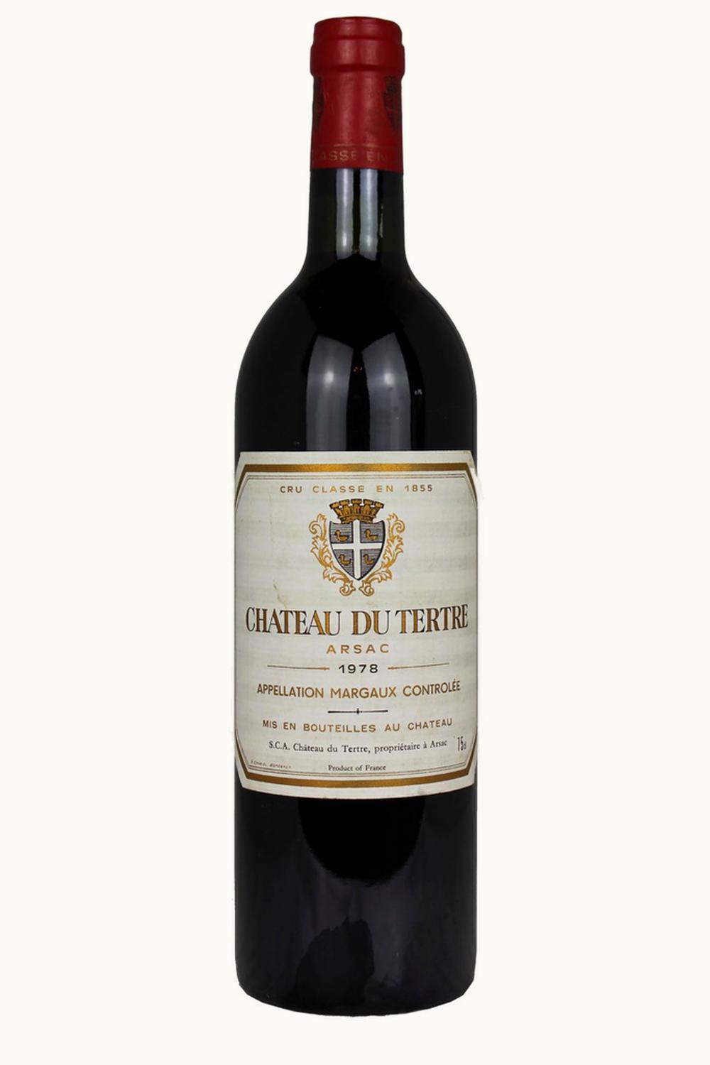 Château du Tertre Château du Tertre Margaux Medoc Bordeaux, 1978