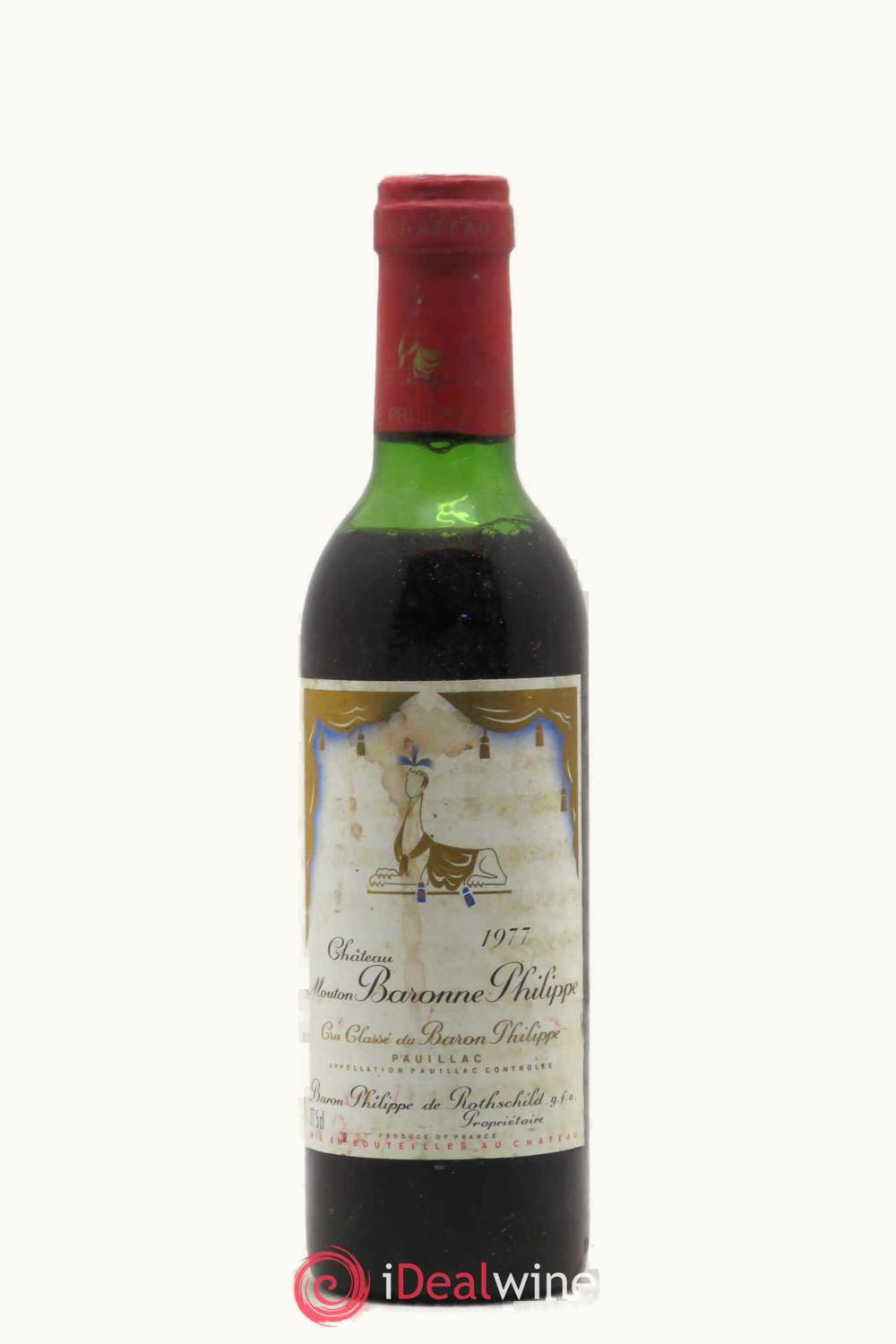Château d'Armailhac Château d'Armailhac Pauillac Medoc Bordeaux, 1977