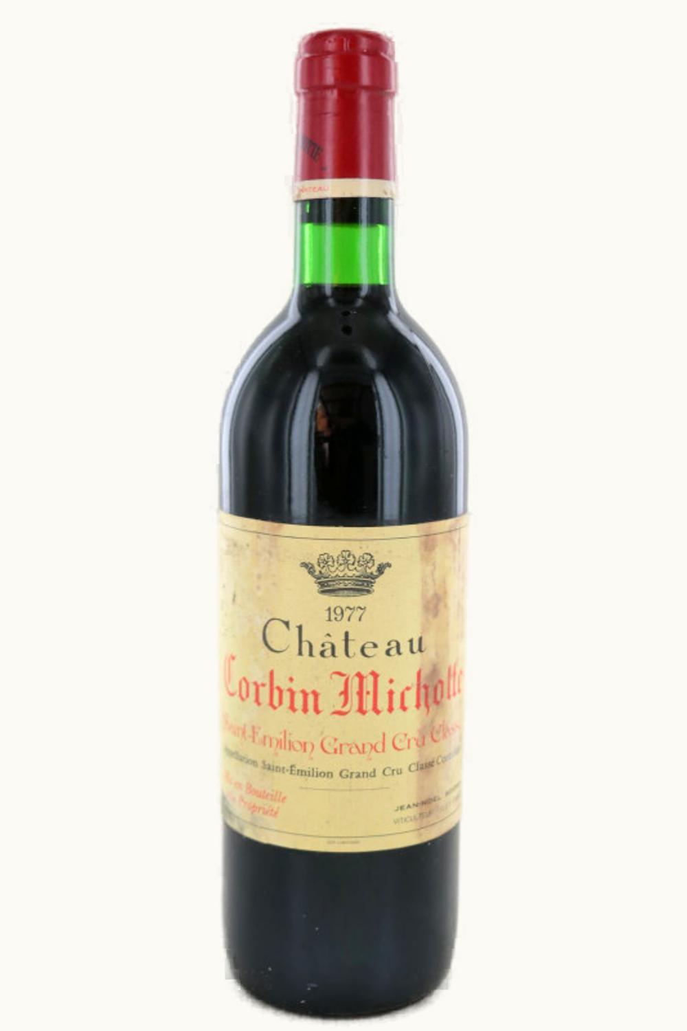 Corbin Michotte Corbin Michotte St Emilion Grand Cru Bordeaux, 1977