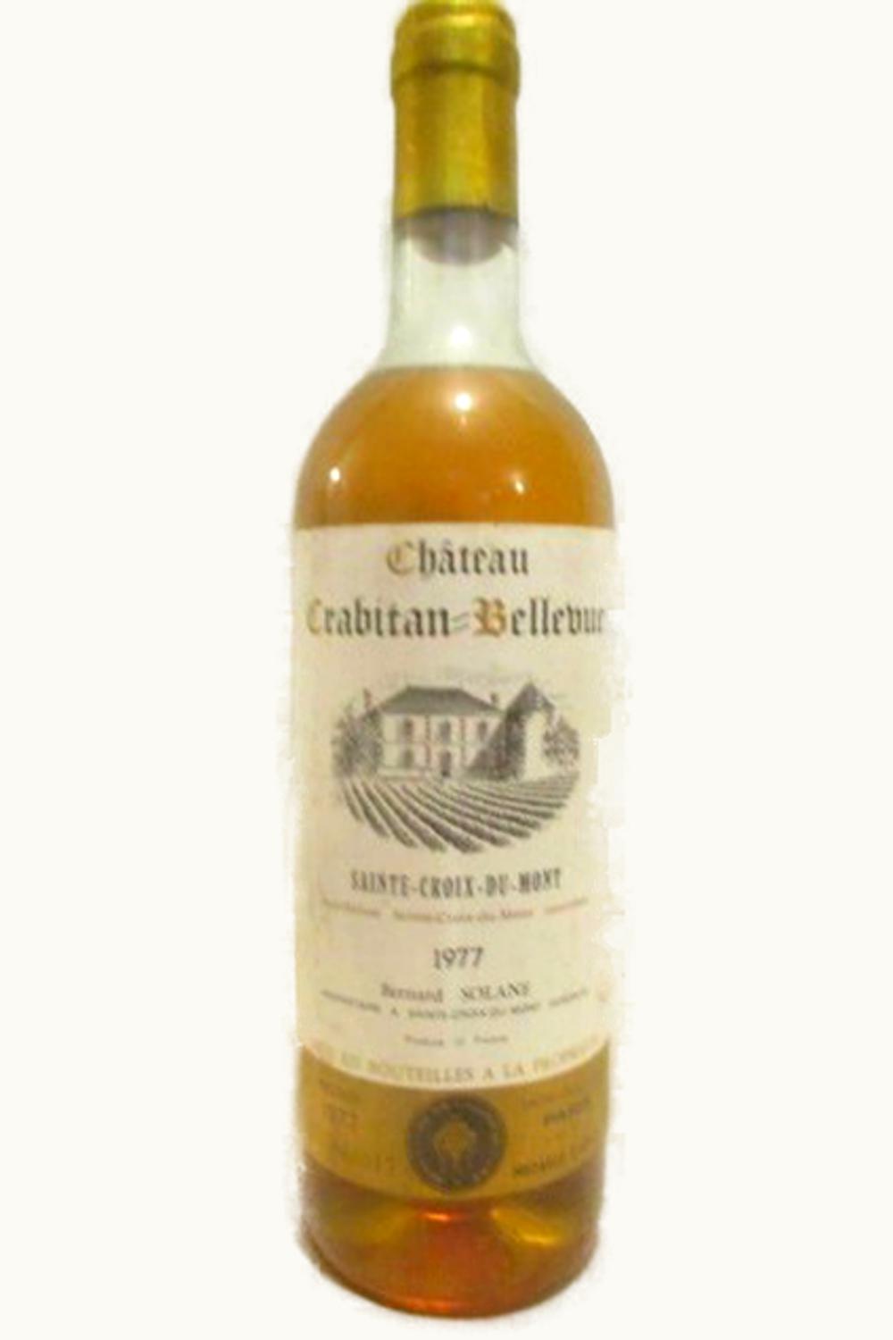 Crabitan Bellevue Crabitan Bellevue St Croix du Mont Bordeaux, 1977