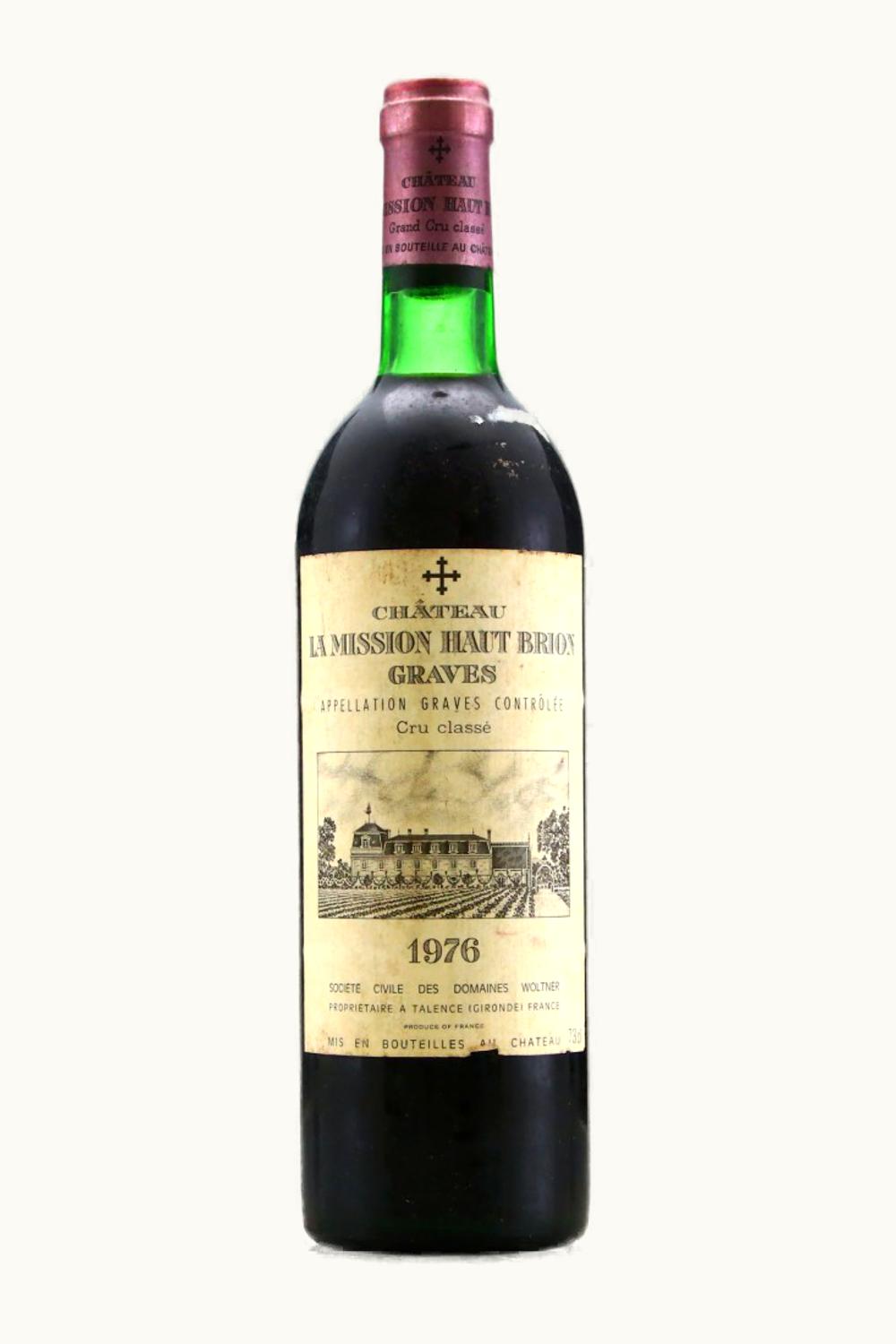 Château La Mission Haut-Brion Château La Mission Haut-Brion Pessac Leognan Bordeaux, 1976 UZ0643794
