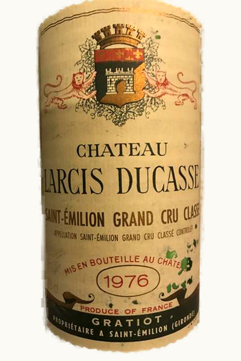 Larcis Ducasse Larcis Ducasse St Emilion Grand Cru Bordeaux, 1976