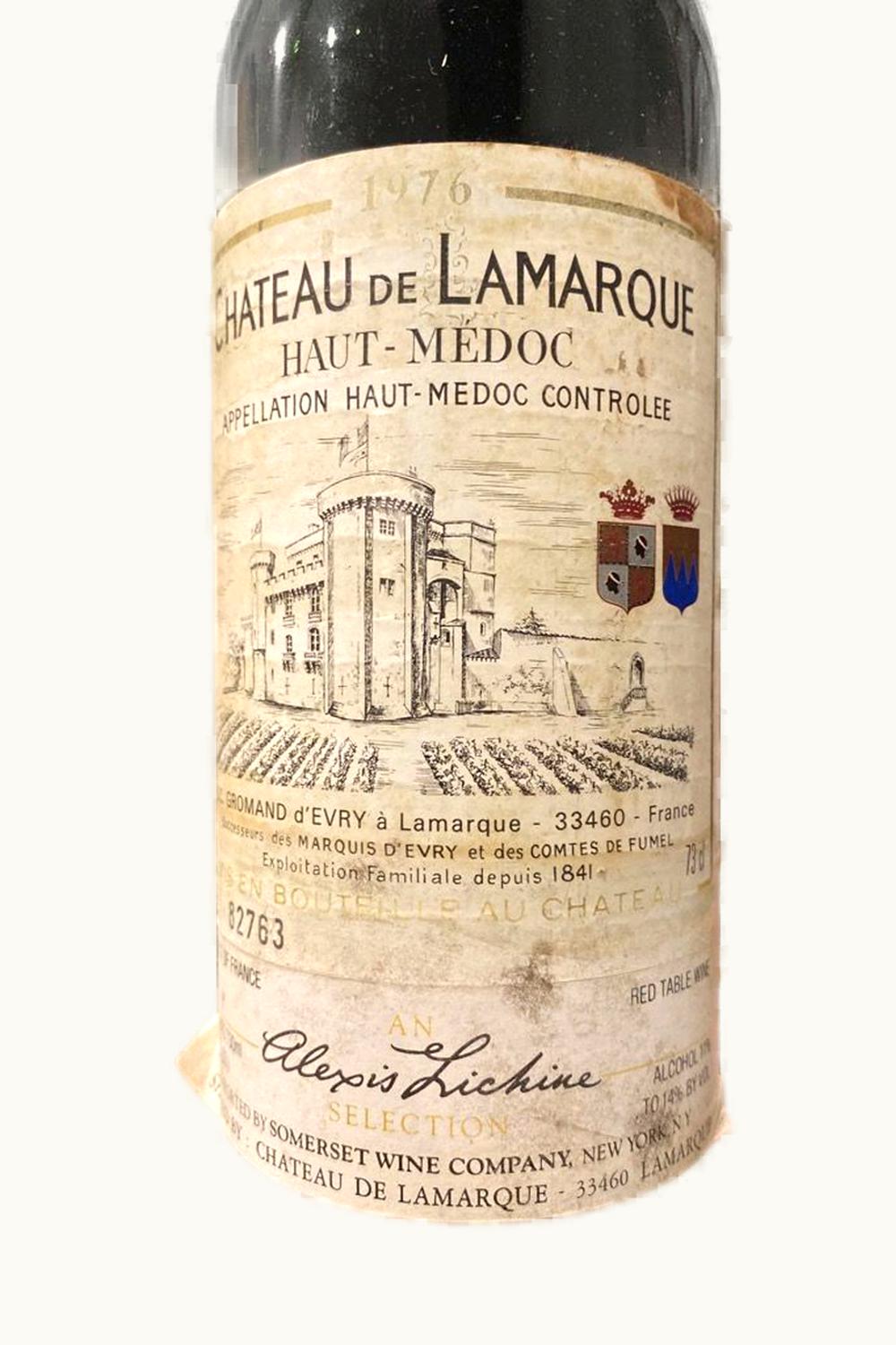 de Lamarque de Lamarque Haut Medoc Bordeaux, 1976