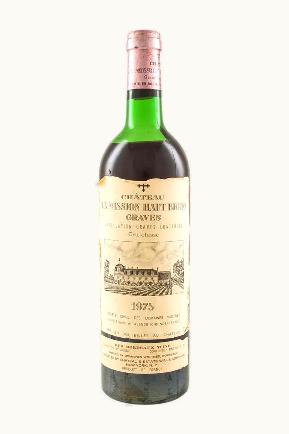 Château La Mission Haut-Brion Château La Mission Haut-Brion Pessac Leognan Bordeaux, 1975 UZ0643941