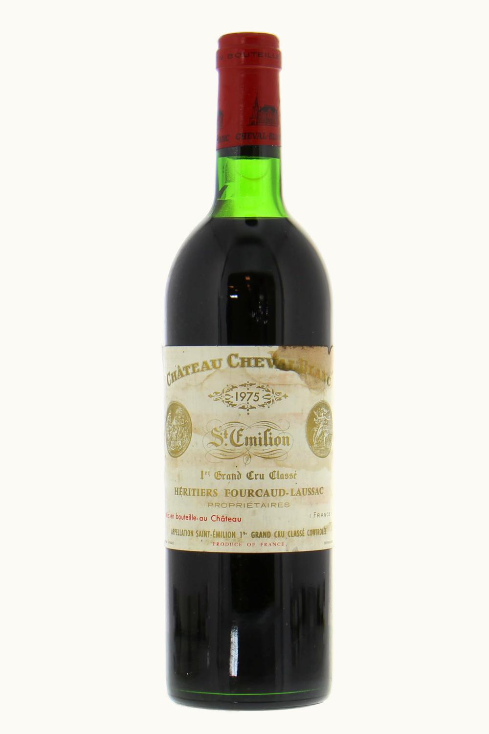 Château Cheval Blanc St Emilion Bordeaux, 1975