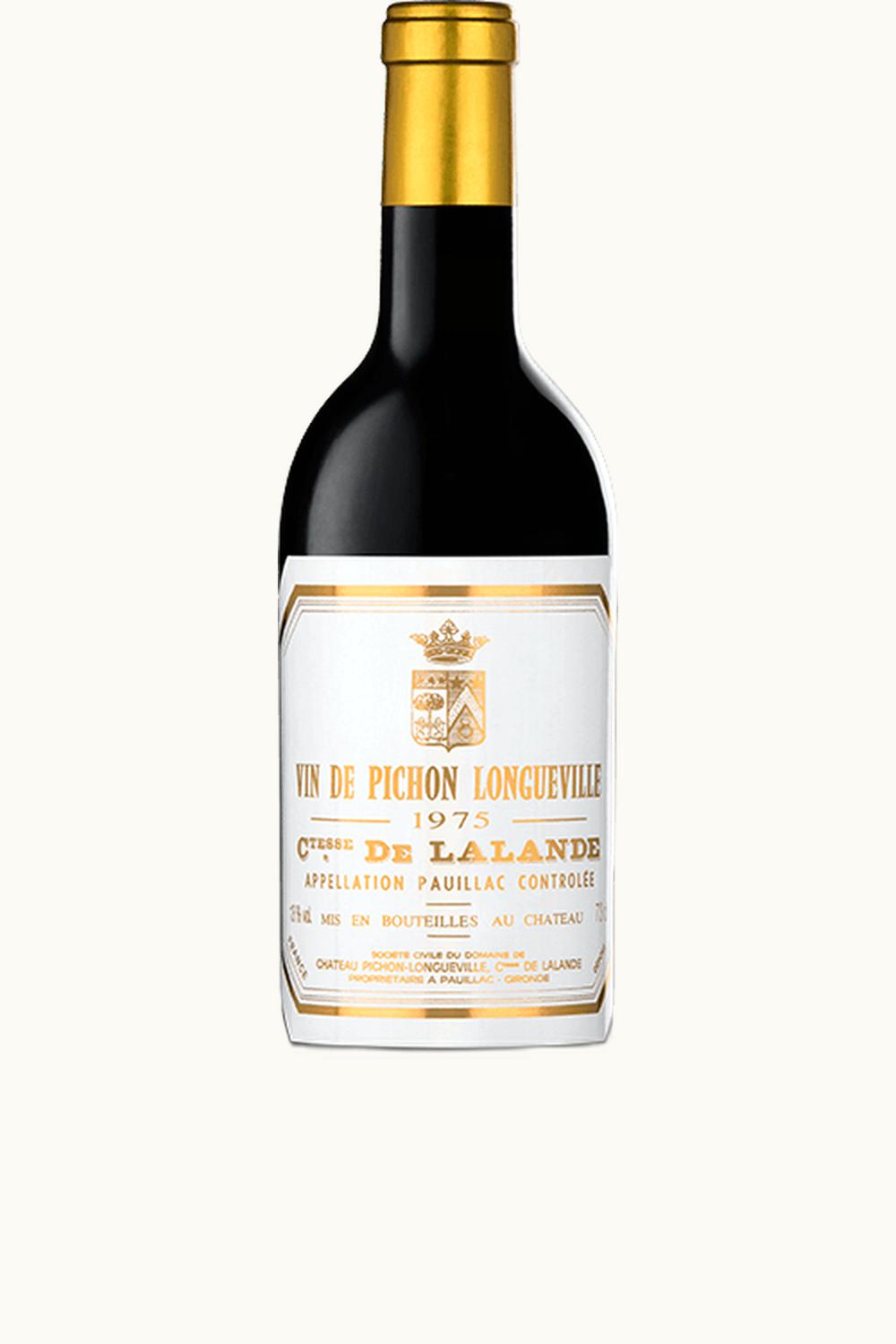 Château Pichon Longueville Comtesse de Lalande Pauillac Medoc Bordeaux, 1975
