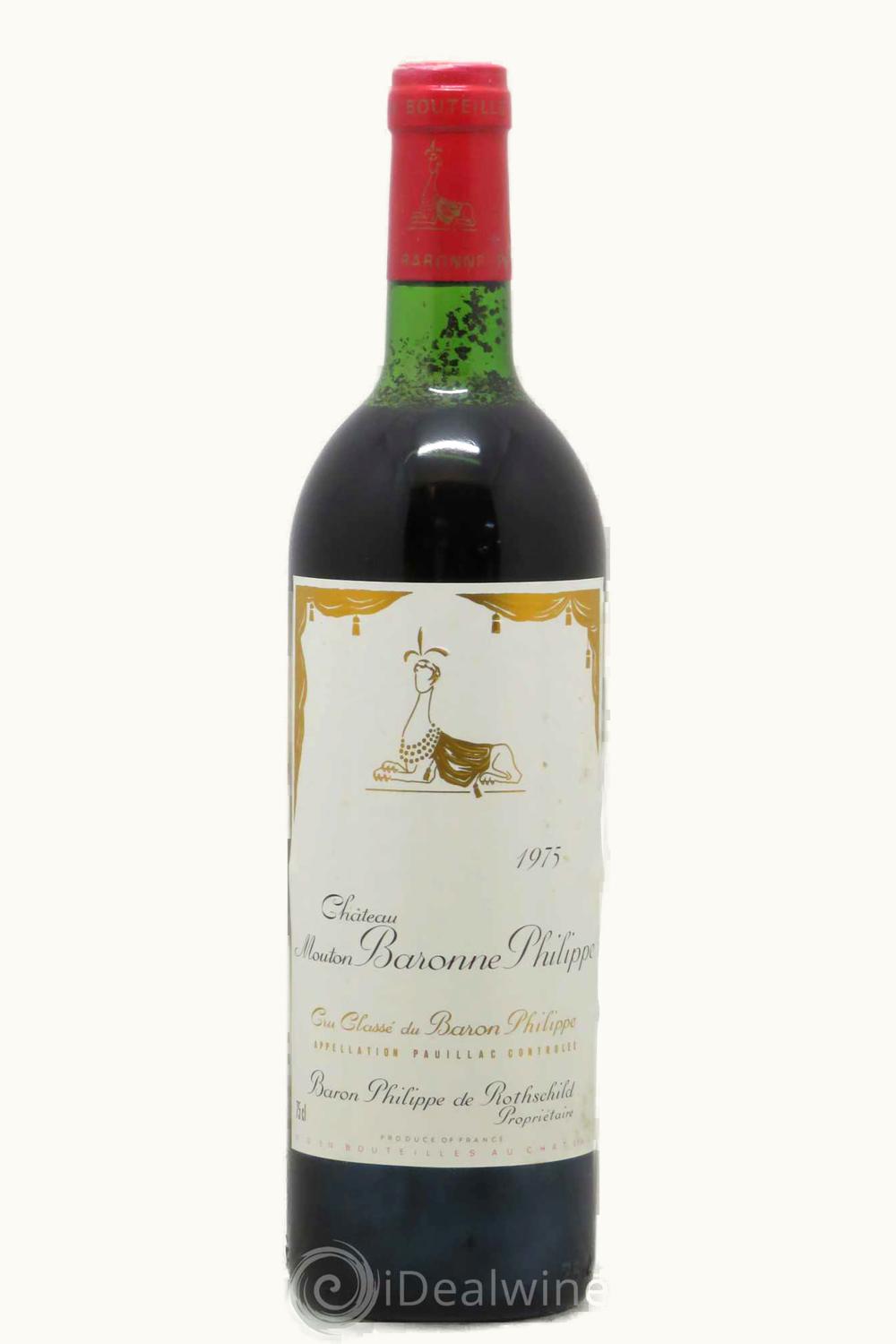 Château d'Armailhac Château d'Armailhac Pauillac Medoc Bordeaux, 1975