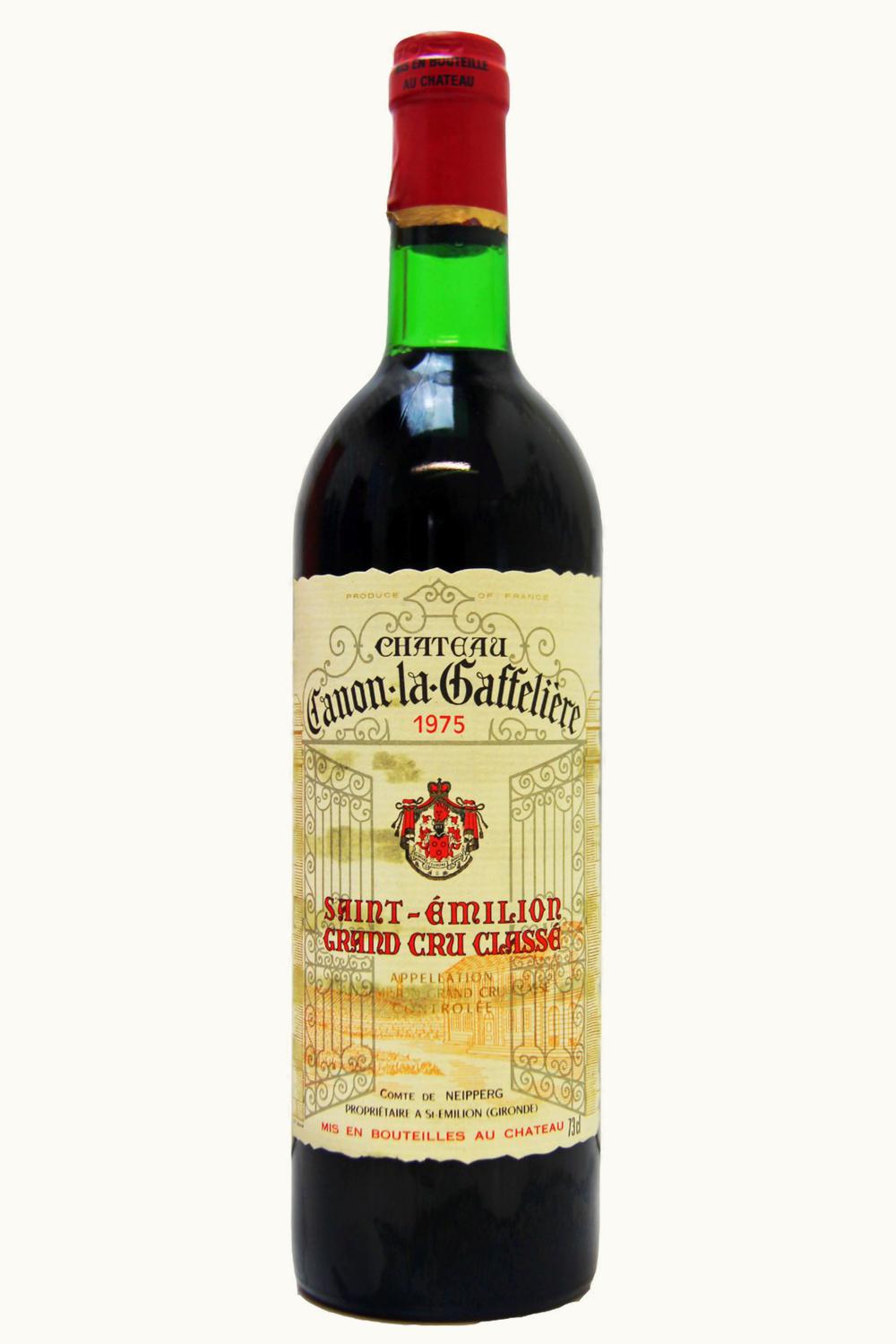 Château Canon-la-Gaffelière Château Canon-la-Gaffelière St Emilion Grand Cru Bordeaux, 1975