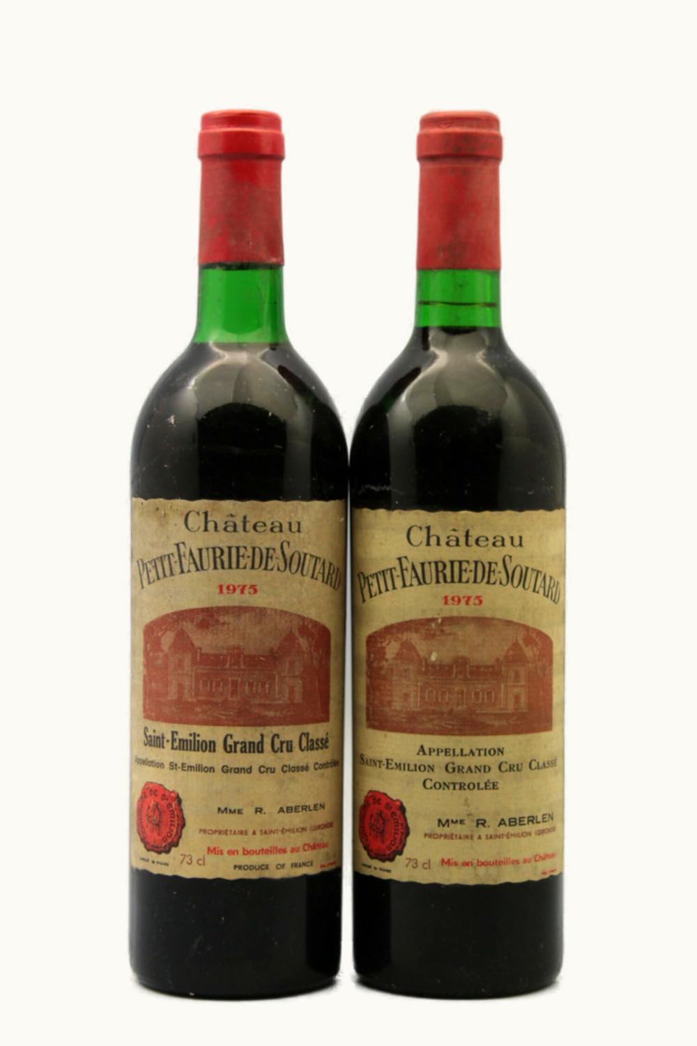 Château Petit Faurie de Soutard Château Petit Faurie de Soutard St Emilion Grand Cru Bordeaux, 1975