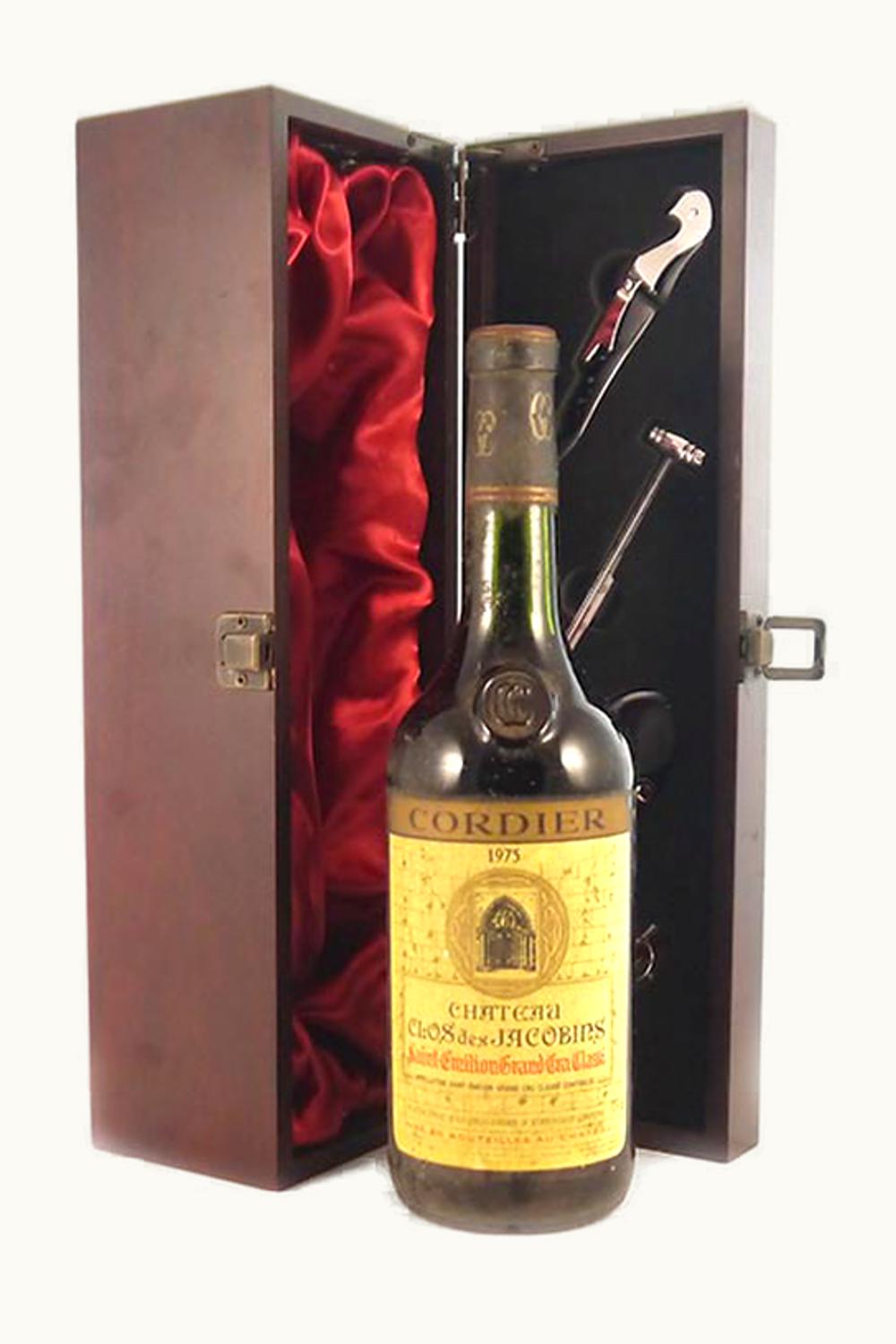 Couvent de Jacobins Couvent de Jacobins St Emilion Grand Cru Bordeaux, 1975
