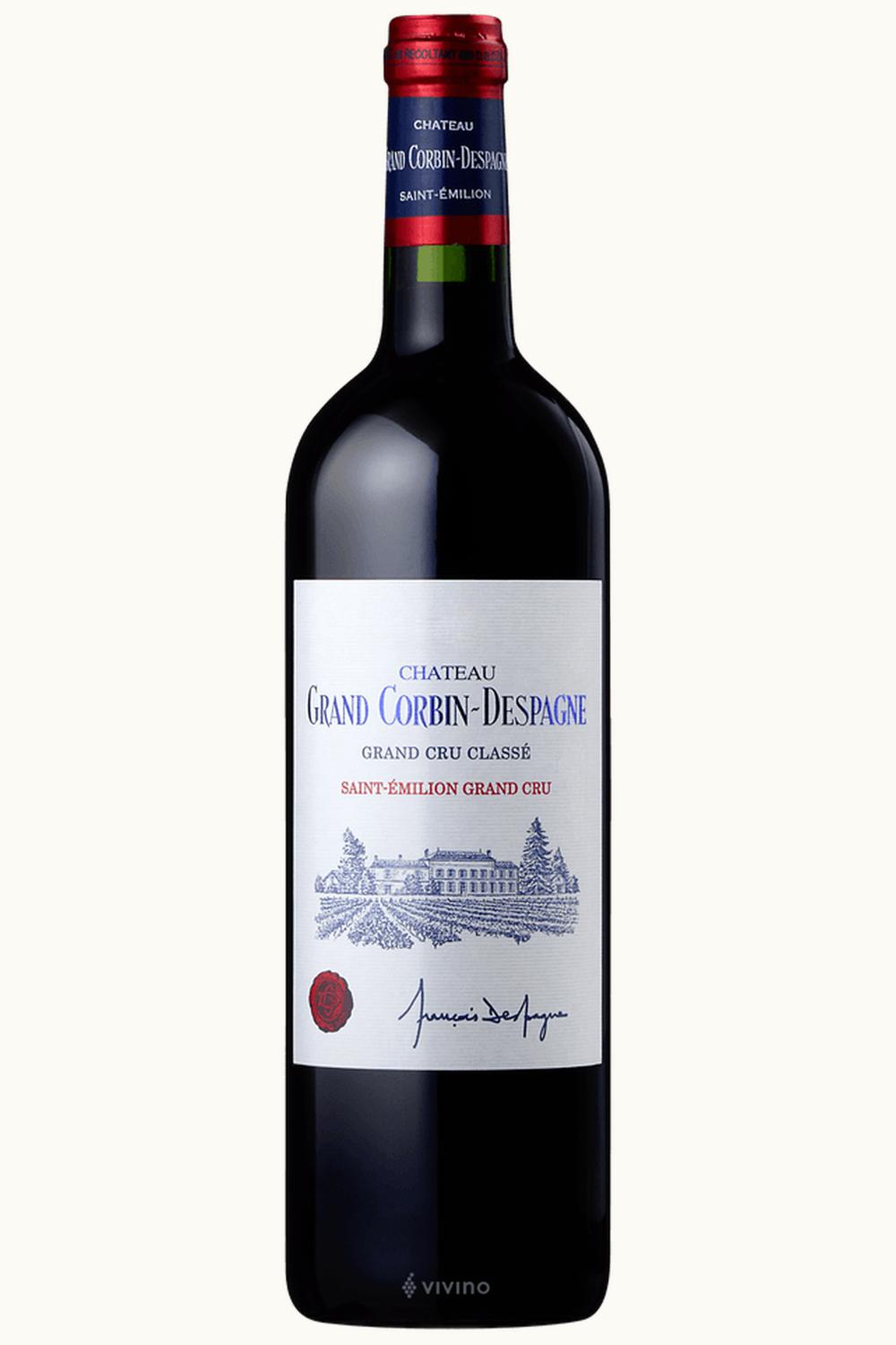 Chateau Grand Corbin-Despagne Chateau Grand Corbin-Despagne St Emilion Grand Cru Bordeaux, 1975