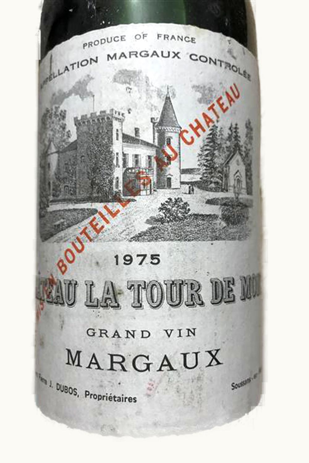 La Tour De Mons La Tour De Mons Margaux Medoc Bordeaux, 1975