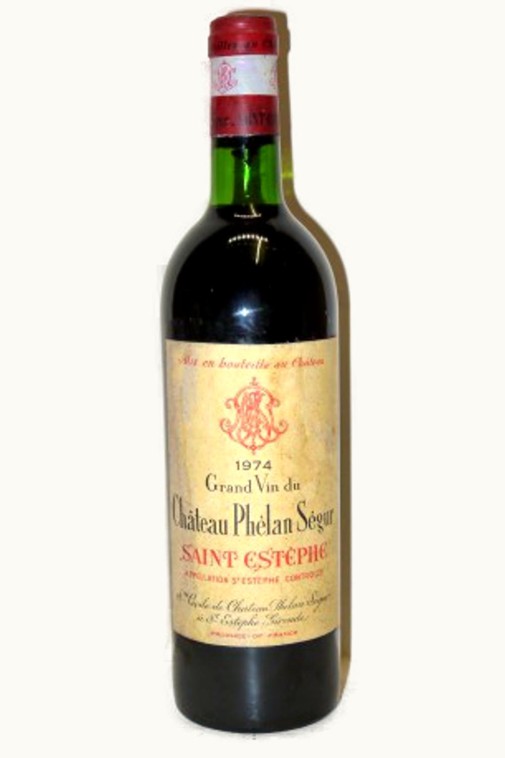 Phelan Segur Phelan Segur St Estephe Medoc Bordeaux, 1974