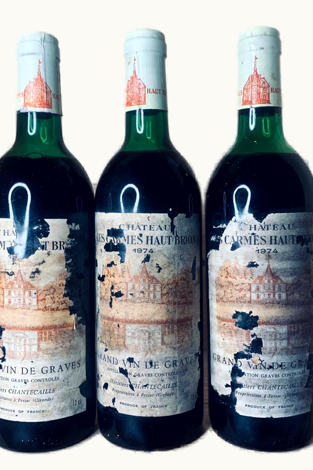 Les Carmes Haut Brion Les Carmes Haut Brion Pessac Leognan Bordeaux, 1974