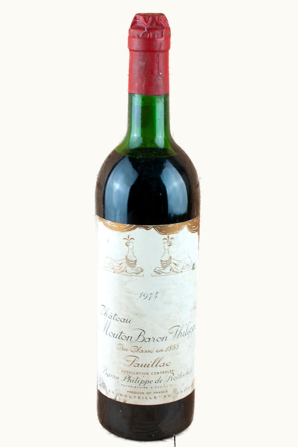Château d'Armailhac Château d'Armailhac Pauillac Medoc Bordeaux, 1974