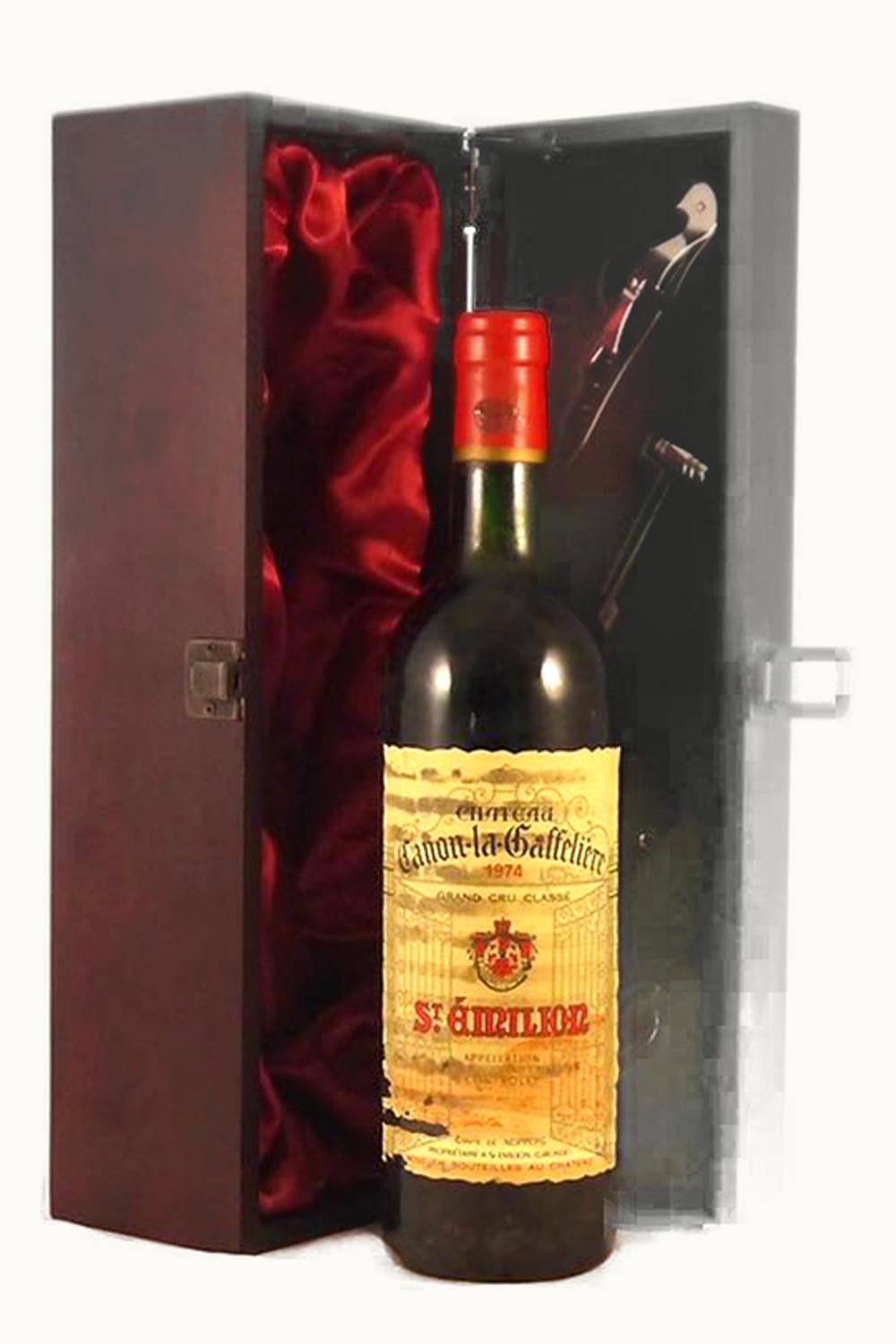Château Canon-la-Gaffelière Château Canon-la-Gaffelière St Emilion Grand Cru Bordeaux, 1974