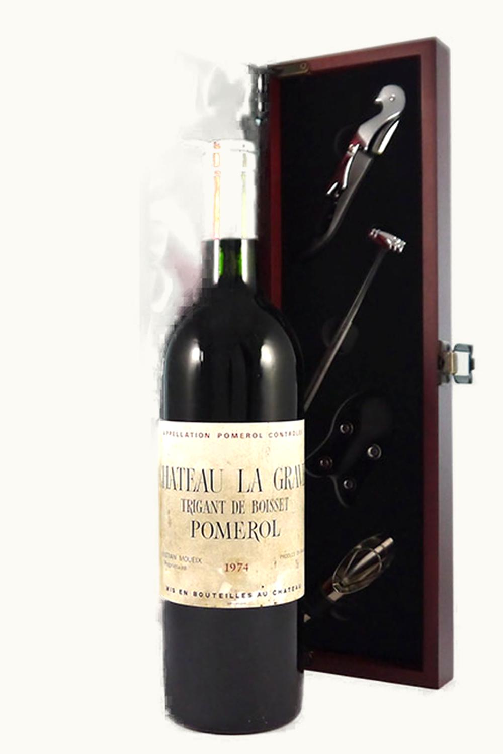 Château La Grave a Trigant de Boisset Château La Grave a Trigant de Boisset Pomerol Bordeaux, 1974