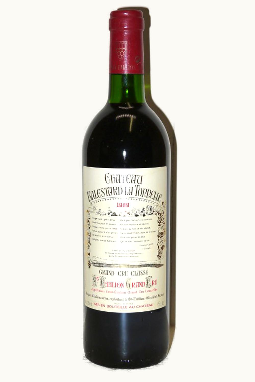 Château Balestard La Tonnelle Château Balestard La Tonnelle St Emilion Grand Cru Bordeaux, 1974
