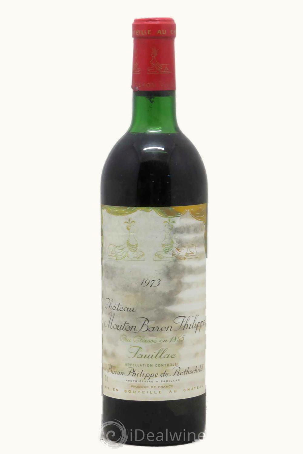 Château d'Armailhac Château d'Armailhac Pauillac Medoc Bordeaux, 1973