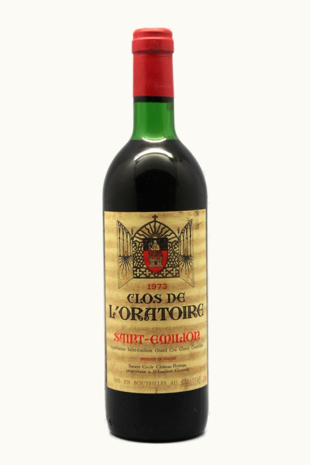 Clos de L'Oratoire Clos de L'Oratoire St Emilion Grand Cru Bordeaux, 1973