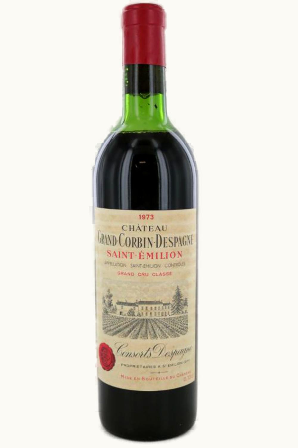 Chateau Grand Corbin-Despagne Chateau Grand Corbin-Despagne St Emilion Grand Cru Bordeaux, 1973