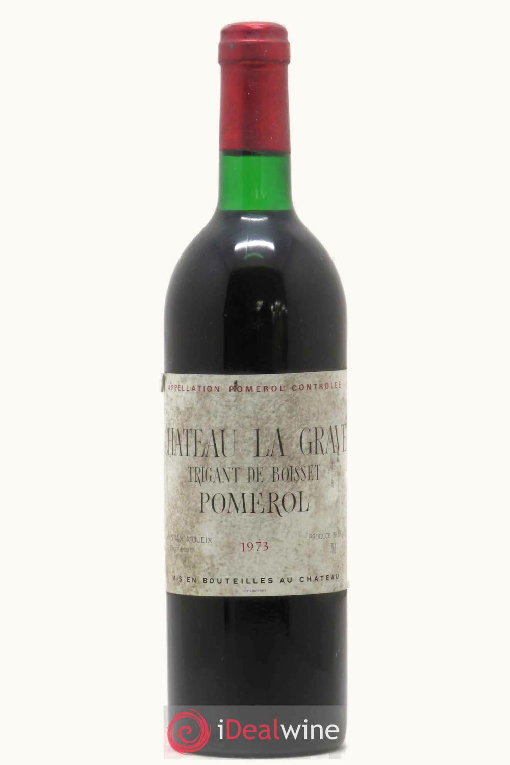 Château La Grave a Trigant de Boisset Château La Grave a Trigant de Boisset Pomerol Bordeaux, 1973