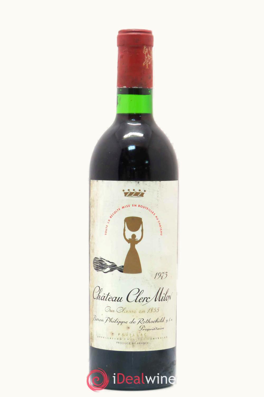 Baron Philippe de Rothschild Baron Philippe de Rothschild Pauillac Medoc Bordeaux, 1973