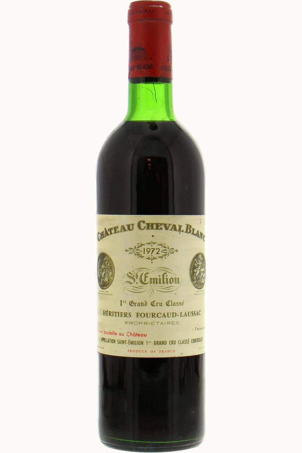 Château Cheval Blanc St Emilion Bordeaux, 1972