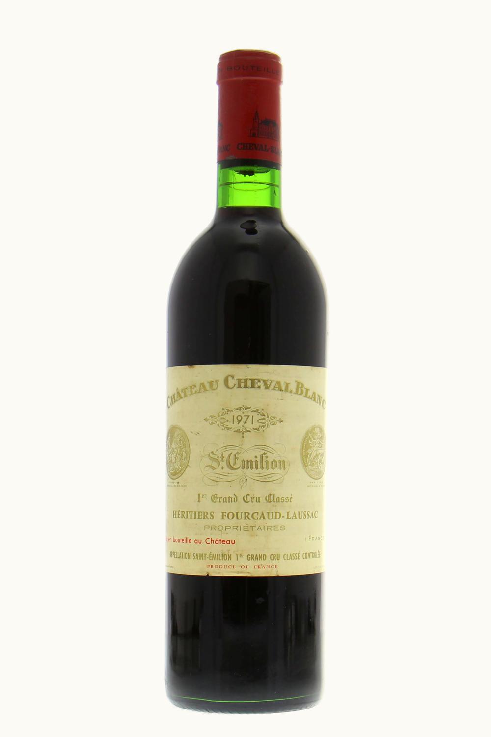 Château Cheval Blanc St Emilion Bordeaux, 1971
